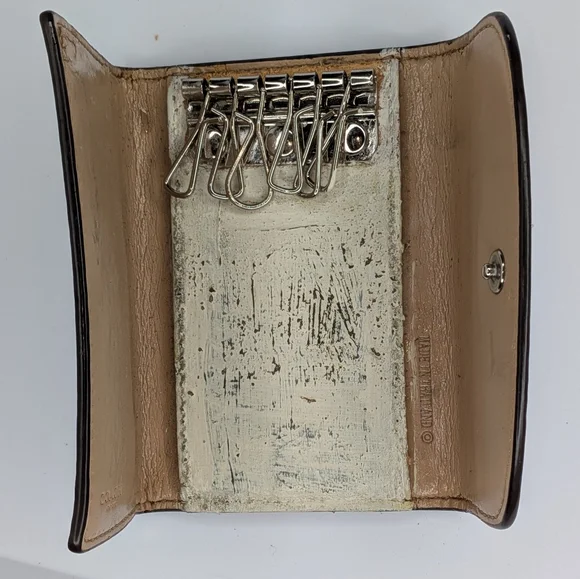 Coach Wallet Bundle Floral Bifold KeyCase Jacquard Wristlet Signature Canvas Lot - Picture 15 of 16